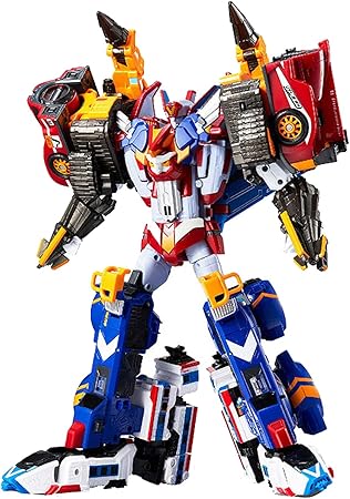 Amazon トボットv最強合体トボットv 6段合体ロボットtobot V Stealth Master V最後のバージョン Master V Super Driller Power Train Sonic Stealth 並行輸入品 ロボット 子ども向けフィギュア おもちゃ