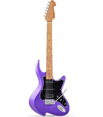 Amazon.com: Leo Jaymz Electric Guitar Hurricane Deluxe Series