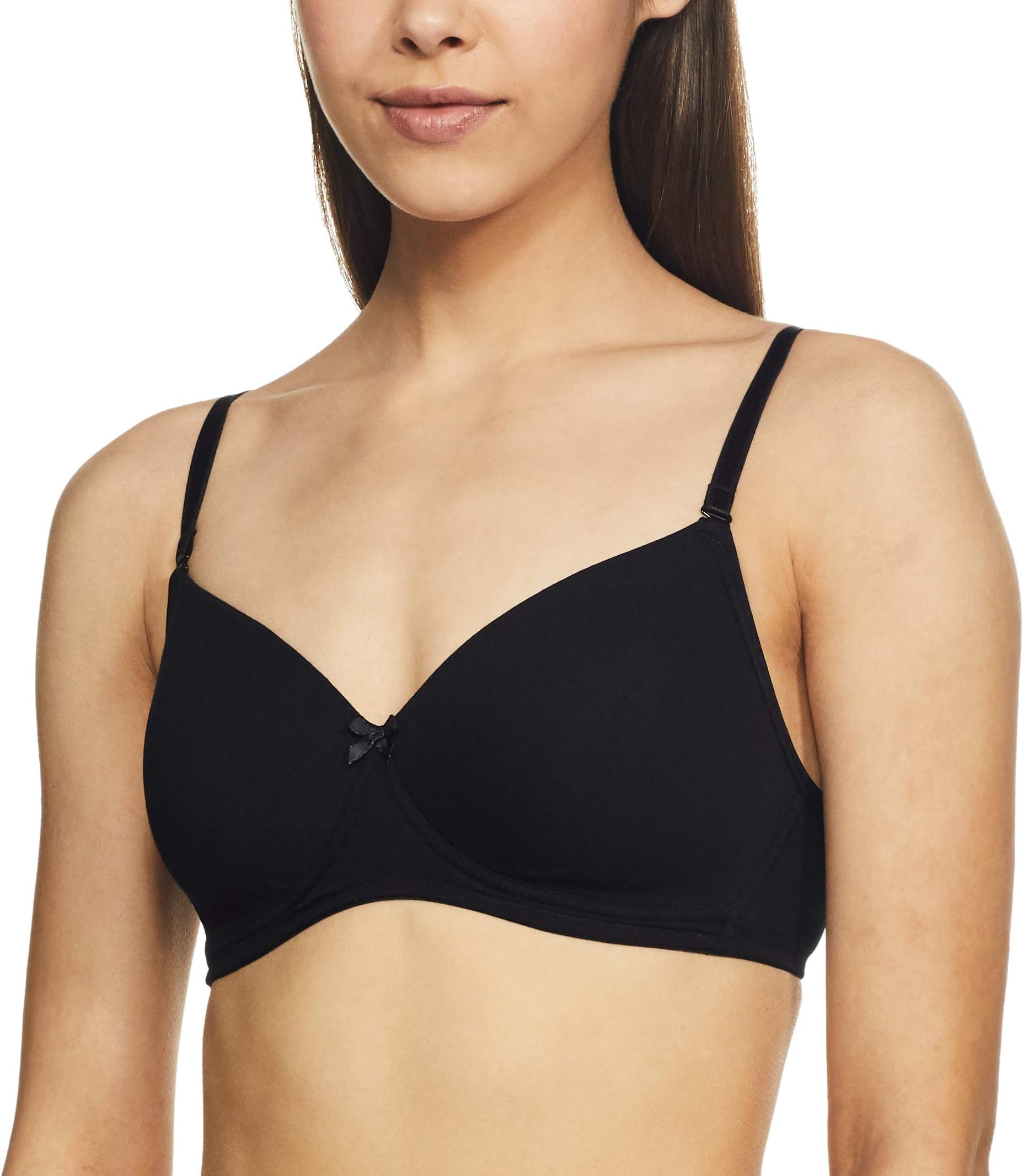 Van HeusenWomen Wireless Padded Bra - Anti Bacterial, Full Coverage, Breathable, 16 Hour Comfort |Material: Cotton