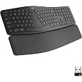 Logitech ERGO K860 Wireless Ergonomic Keyboard - Split Design With Wrist Rest