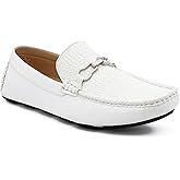 Amali Cola - Driving Moccasins for Men – Mens Slip On Loafers, Moccasins, Slip-on Dress Shoes - Driving Loafers with Matching Color Bit