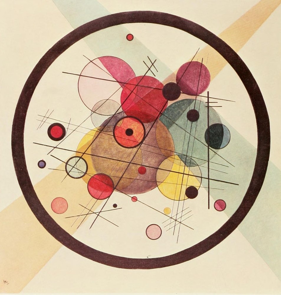 The Poster Corp Wassily Kandinsky Circles in a Circle 1923 Fine Art