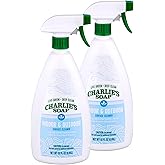 Charlie's Soap Indoor & Outdoor Surface Cleaner Refill Biodegradable Natural Outdoor Cleaning Spray – Safe for Indoor Use (32.00 Fl Oz (Pack of 2))