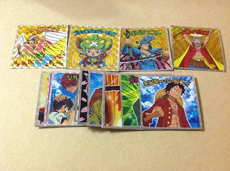 Amazon ビックリマン ワンピース 原作周年記念 アニメ版 ワンピースマンチョコ 全２０種フルコンプ セブンイレブン先行 通販