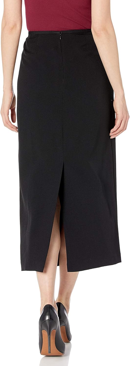 Kasper Women's Stretch Crepe Column Skirt at  Women’s Clothing store