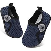 FEETCITY Baby Boys Girls First Walking Shoes Infant Sneakers Crib Shoes Breathable Lightweight Slip On Shoes