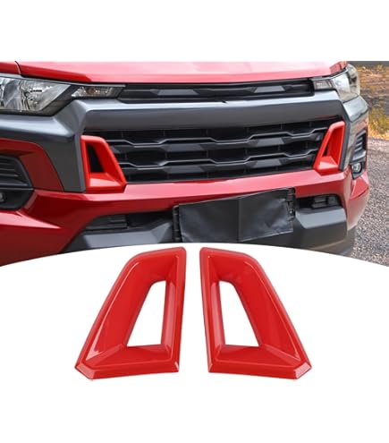 Amazon.com: Korlot Carbon Fiber Style Front Bumper Trim Grille