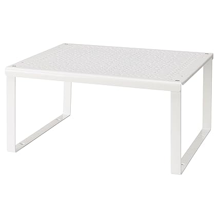 IKEA Variera Regaleinsatz, Metall, weiß, 13 x 32 x 16 cm