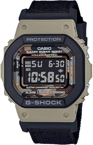 Casio G-Shock DW5610SUS-5 Mens Digital Watch Brown