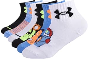 Under Armour boys Multi Pack Quarter Sock