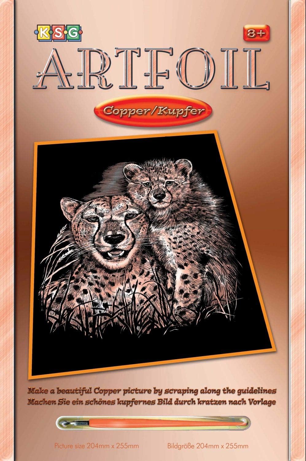 KSG - ArtFoil Copper Cheetah & Cub