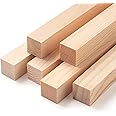 Amazon.com: Square Wooden Dowel Rods, 6 PCS 1