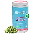 Teangle Matcha Collagen Powder 333g, Ceremonial Grade Japanese Matcha with Pure Marine Collagen, Organic Sugar-Free Dairy-Fre