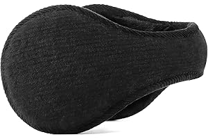 Hpegny Adult ear muffs warm plush earmuffs lightweight foldable ear muffs winter women men…
