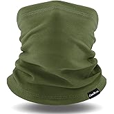 GoxRunx Winter Neck Gaiter Warmer Soft Fleece Face Cover Windproof Cold Weather Face Scarf for Skiing Hiking Men and Women