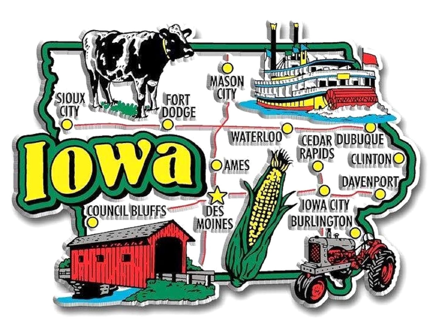 Which Is The Best Iowa Magnets For Refrigerator