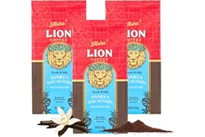 Lion Coffee Vanilla Macadamia X3
