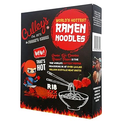 Culleys Worlds Hottest Ramen Spicy Instant Noodles