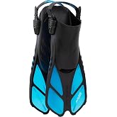 Cressi Adult Short Adjustable Swim Fins with UltraResistant Buckles, Very Light - Ideal for Traveling | Bonete: Designed in Italy