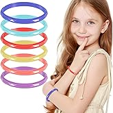 STOBOK 18Pcs Bangle Bracelets Kids Bangles Cute Candy Color Bracelets Costume Jewelry Party Favors for Children Women Girls