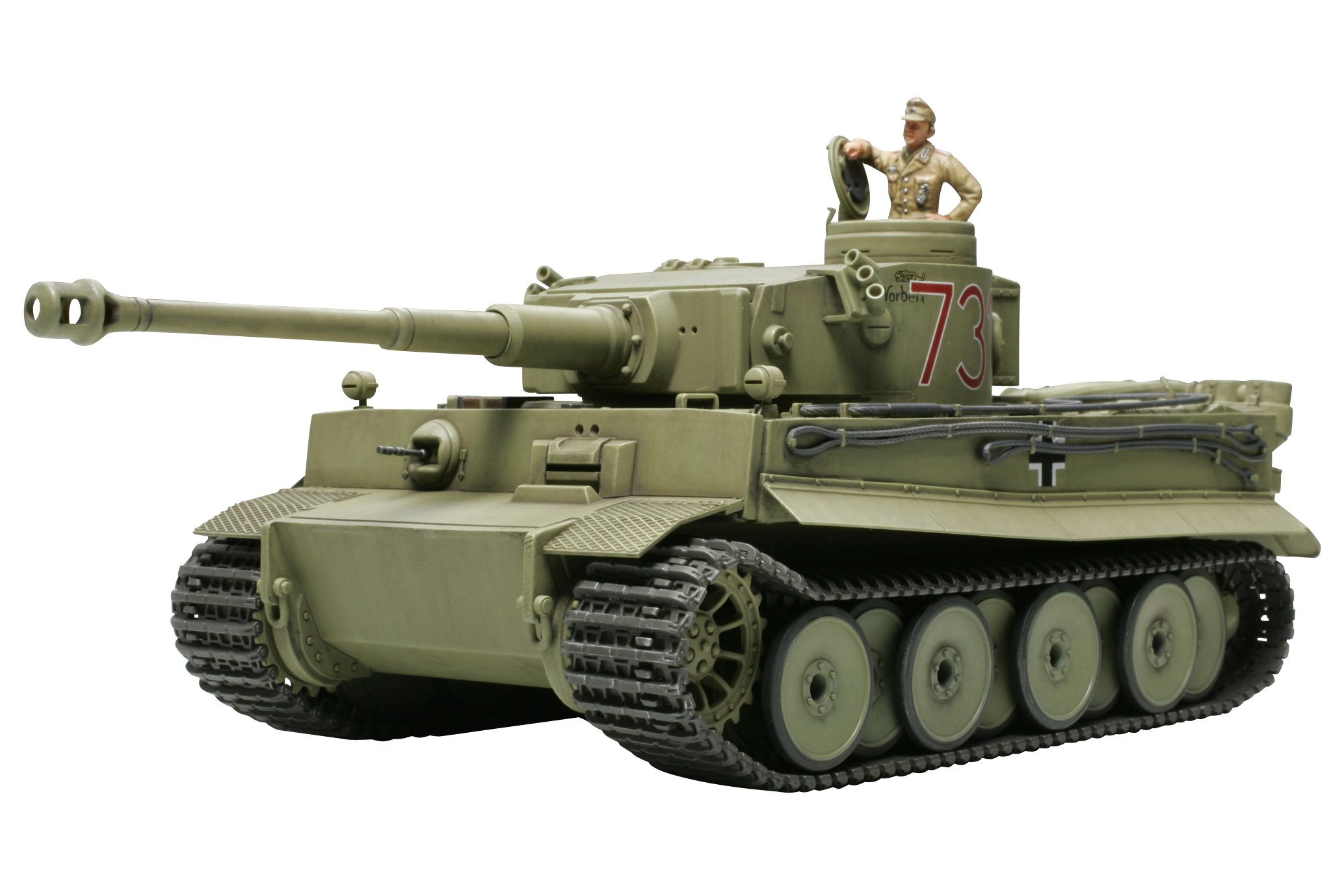 Tamiya – 32529 – Model Making – Tiger I Prod Initial D A K – Scale 1:48