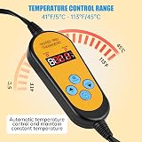 WADEO 50W Heat Mat for Plants 60x42cm with Thermostat, Waterproof view 3
