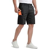 Cotton Stretch Men Casual Cargo Shorts Relaxed Fit | Relaxed Fit, Casual Cotton Shorts, Soft Stretch, Button Closure
