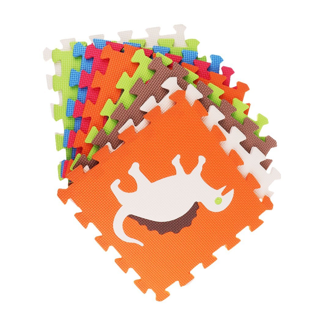 dinosaur foam play mat