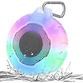 HEYSONG Waterproof Shower Bluetooth Speaker, Durable & Portable with Clear Sound, Ideal for Shower, Pool, Beach & Kayaking – Great Gift for All Ages