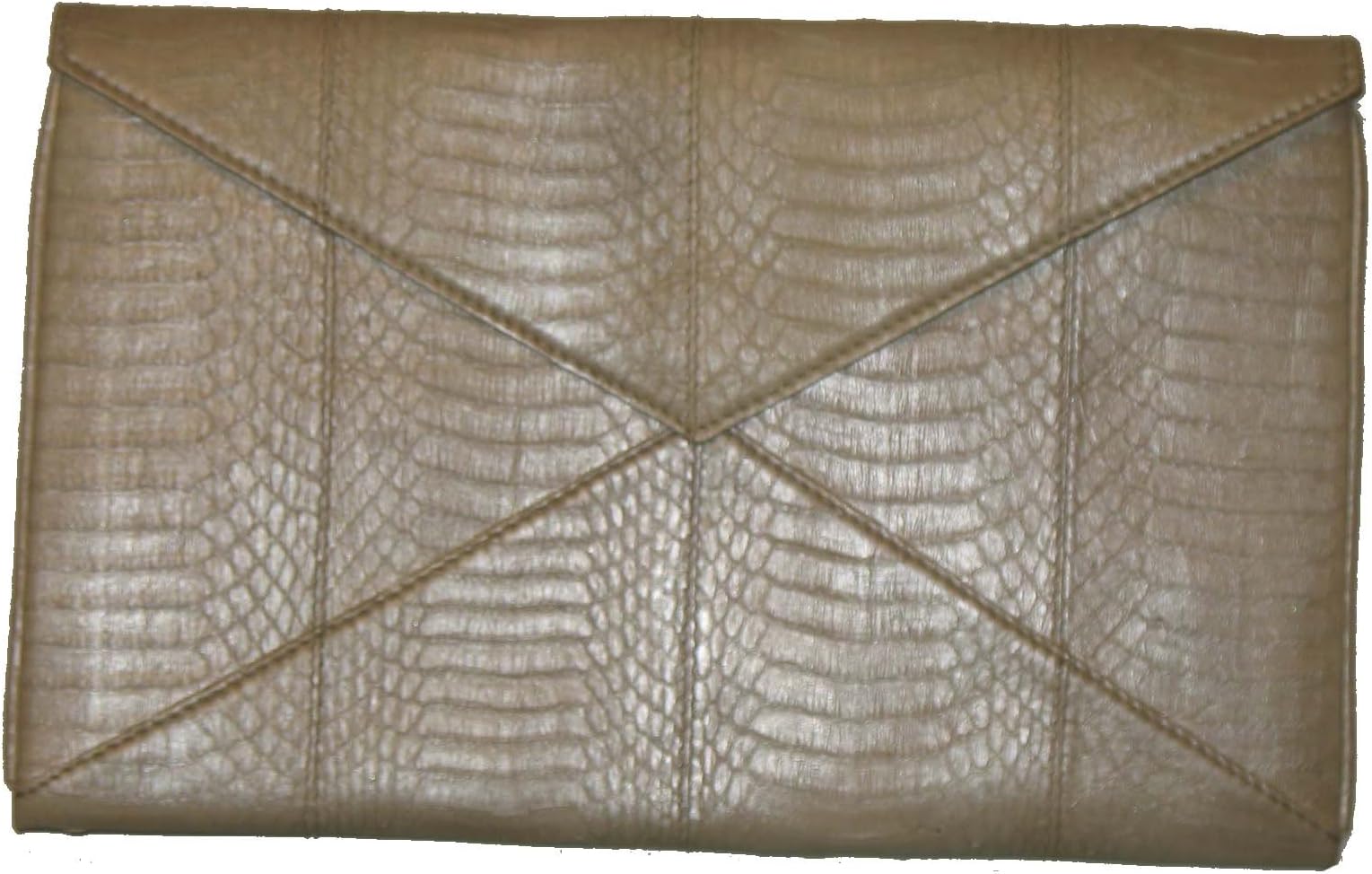 Beirn Cobra Envelope Clutch (Pearl)