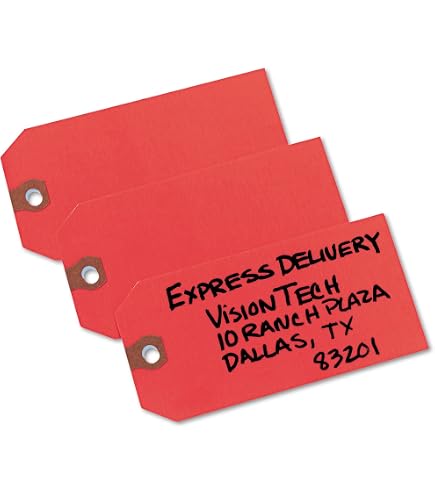 Shipping Tag Wire SmartSign Blank Manila Shipping Tags With Wire - Pack ...