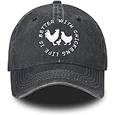 Embroidered Baseball Cap for Women Men Vintage Adjustable Washed Distressed Denim Baseball Hat