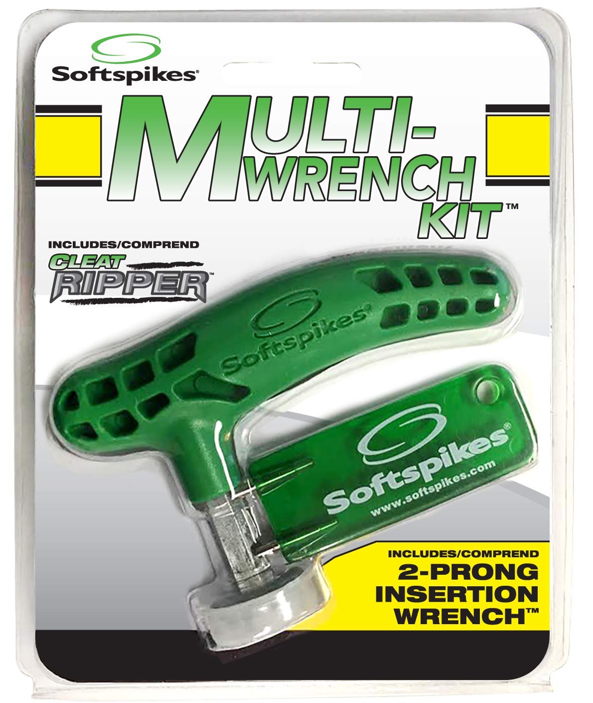 Softspikes Multi Wrench Kit,Green