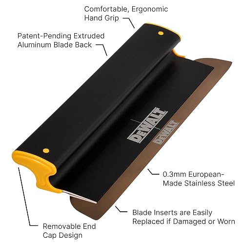 LEVEL5 Composite Skimming Blade Set – 10/24/32 Inch Drywall Finishing Tools