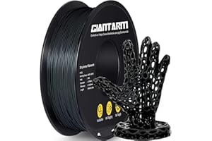 GIANTARM 3D Printer Filament, ABS Filament 1.75mm, 1KG Spool, Black