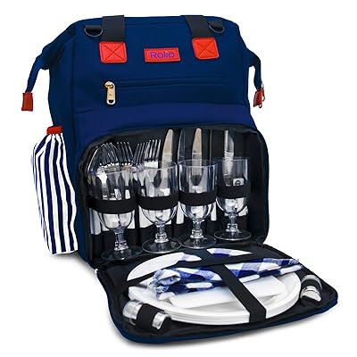 Rolio Person Picnic Backpack with Insulated Hungary Ubuy