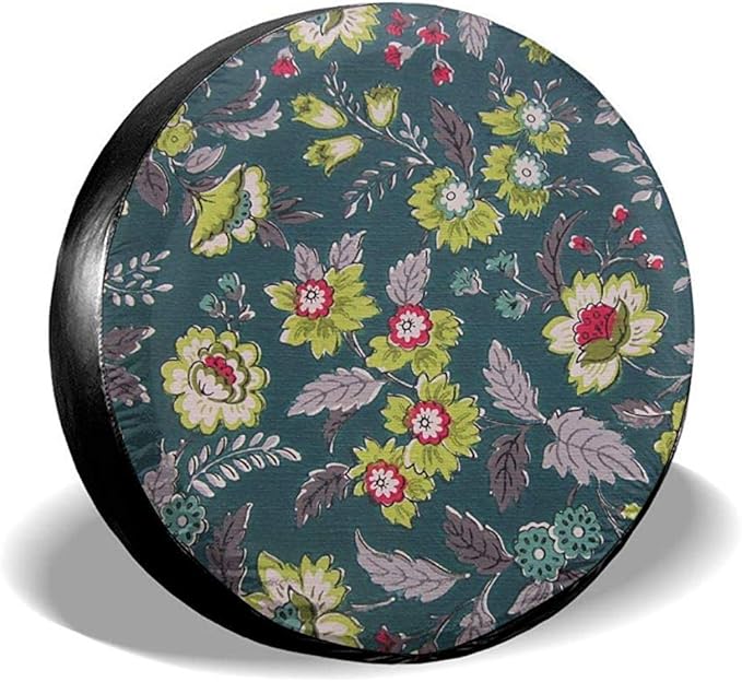 Fall Ing Spare Tire CoverUniversal Wheel Tire Cover ProtectorArtistic Floral Decorative