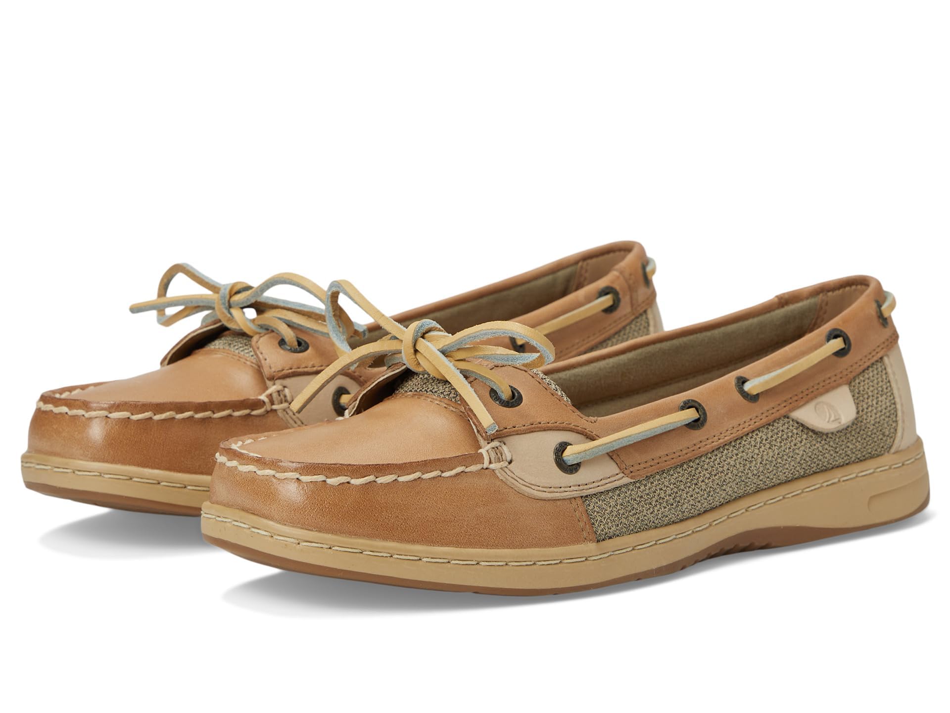 Sperry Women's Angelfish Boat Shoe, Linen, 7.5 Wide Image