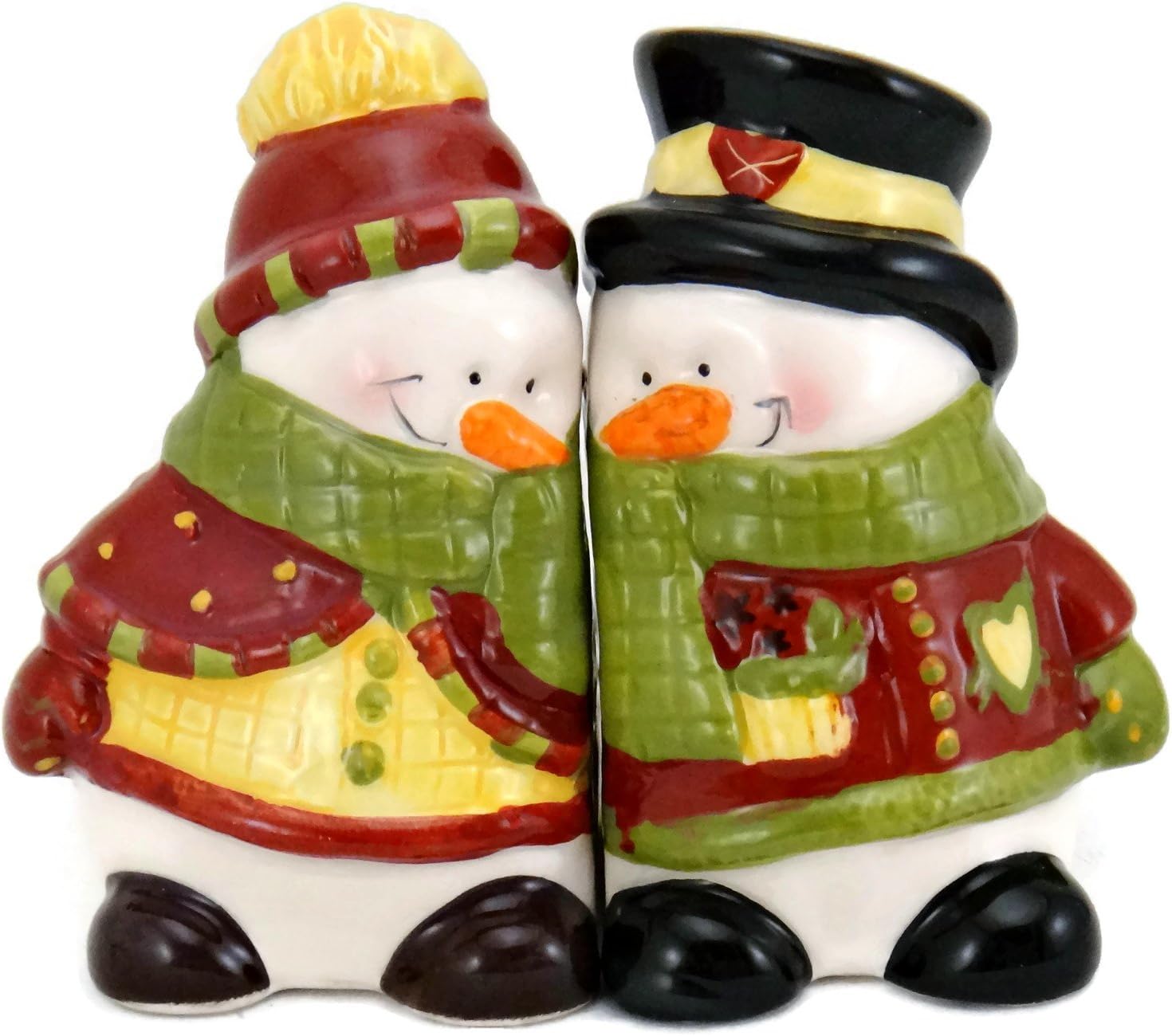 Snowman Salt & Pepper Shaker Set