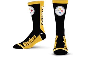 For Bare Feet NFL Unisex Nfl Mvp Crew Sock Medium
