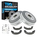 TRQ Rear Brake Drum Shoe & Hardware Kit Compatible