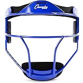 Champion Sports® Steel Softball Face Mask – Durable Fielder’s Mask for Youth & Adults, Protective Headgear for Indoor & Outdoor Play, Multiple Colors Available