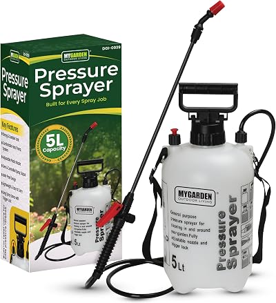 My Garden 5 Litre Sprayer Pump Action Pressure Sprayer