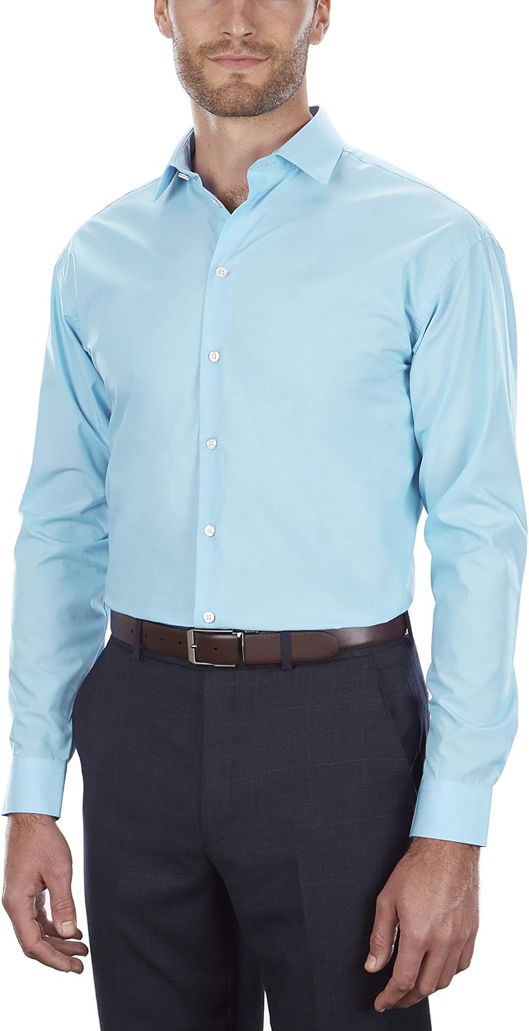 Kenneth Cole Unlisted Men's Dress Shirt Regular Fit Solid at  Men’s Clothing store