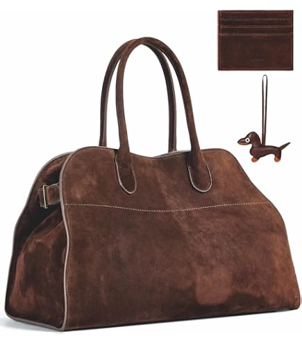 Amazon.com: Suede Large Tote Bag for Women Retro Suede Purses Amazon.com: Suede Large Tote Bag for Women Retro Suede Purses