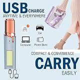 KAYZON Lady Shaver for Women USB Rechargeable Facial Hair Remover view 5