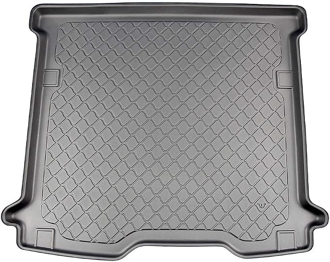 Tapis De Coffre Sur Mesure Pour Porsche Cayenne I (2002-2010) - Protection Antidérapante, Bords Relevés 5 Cm, Lavable