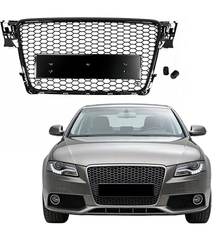 Amazon.com: Grill Audi A4 (B8) RS Type 11.11 - 15 Gloss Black