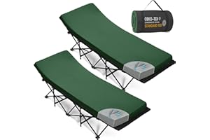 CYMULA Camping Cot Mattress 3in Memory Foam Sleeping Pad,Soft Warm Non-Slip Camping Mattress Topper with Retaining for Adults,Portable Roll up Pad for Travel