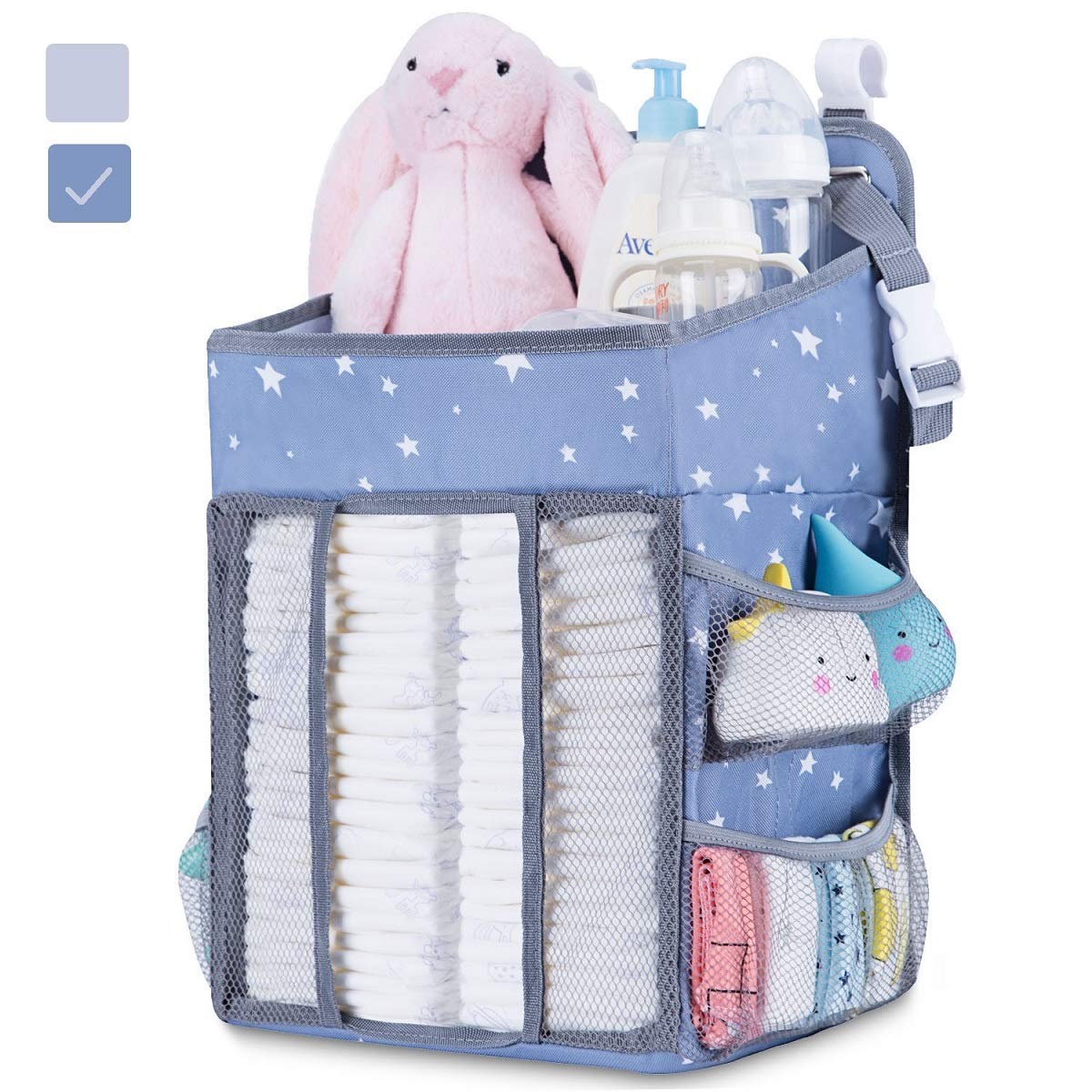 Best hanging diaper changing table organizer